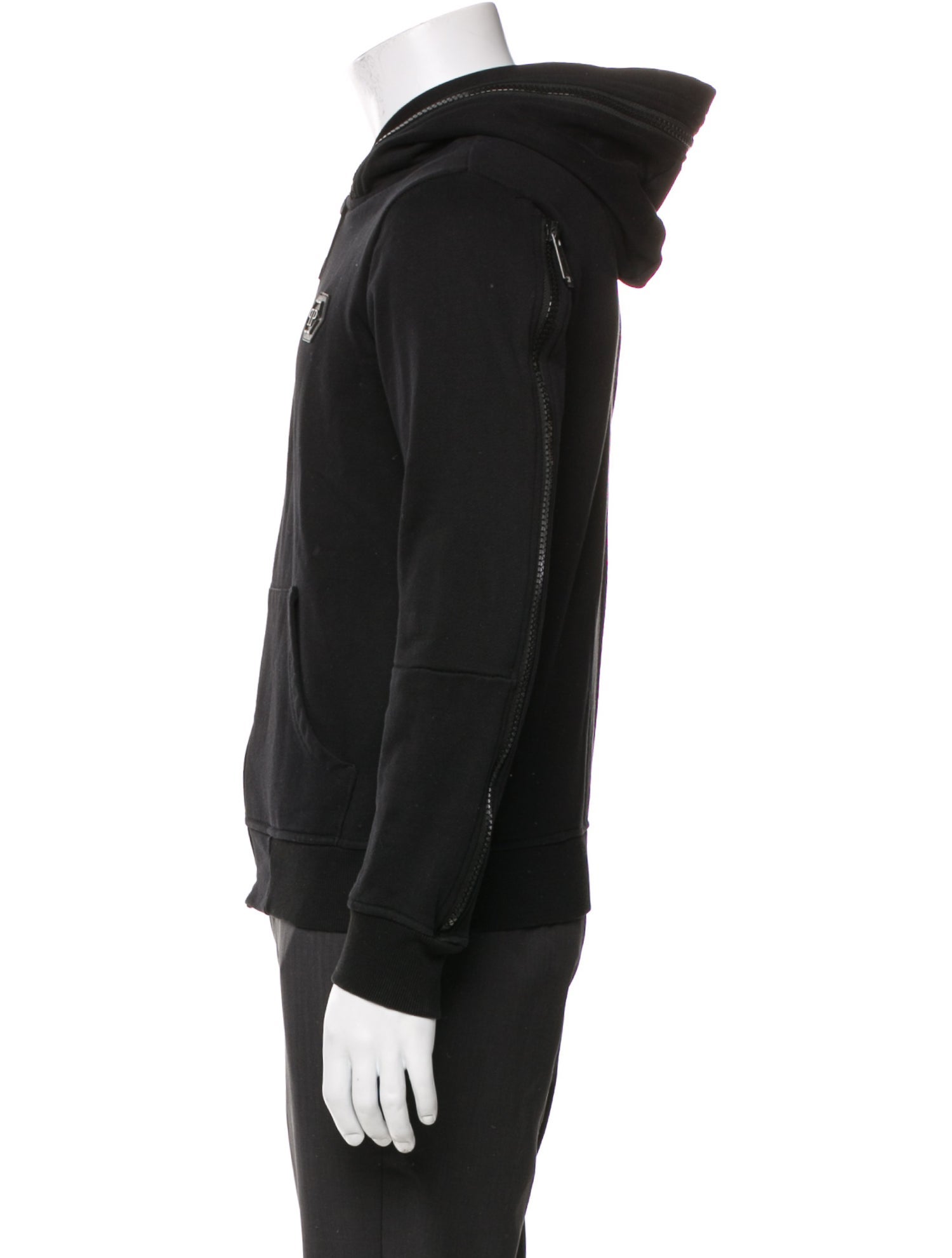 Philipp Plein Graphic Print Moto Jacket