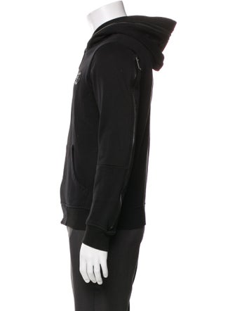 Philipp Plein Graphic Print Moto Jacket