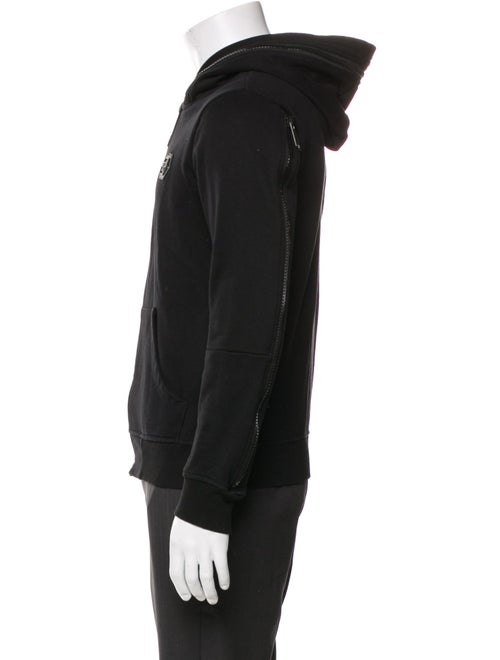 Philipp Plein Graphic Print Moto Jacket