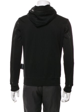 Philipp Plein Graphic Print Moto Jacket