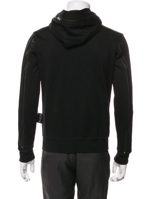 Philipp Plein Graphic Print Moto Jacket