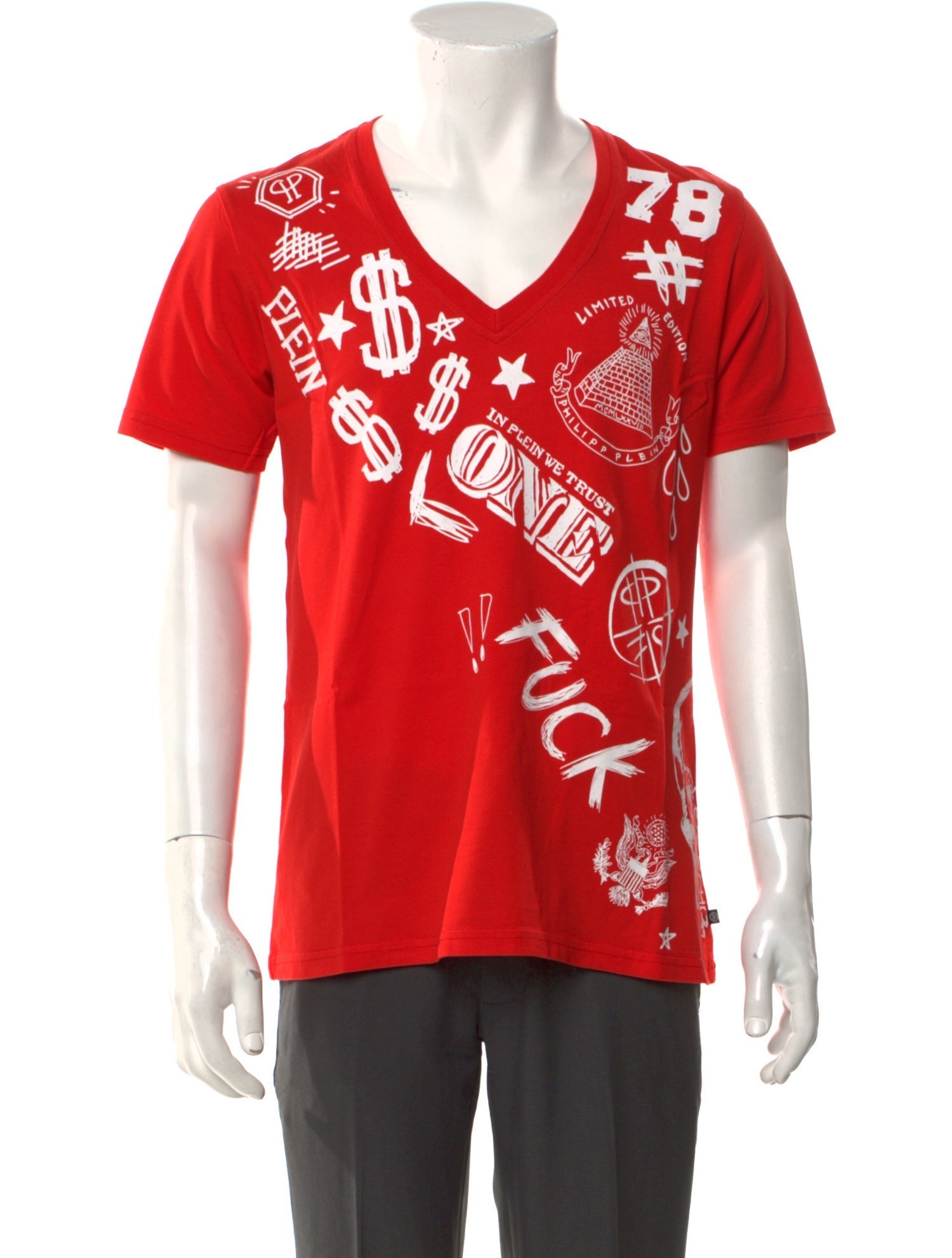 Philipp Plein 2016 Graphic Print T-Shirt