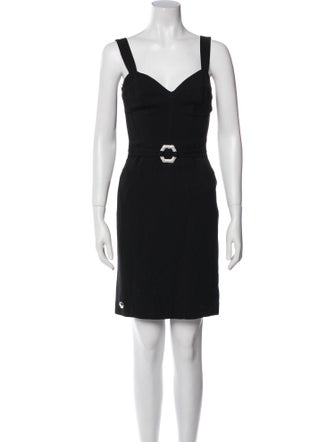 Philipp Plein V-Neck Mini Dress
