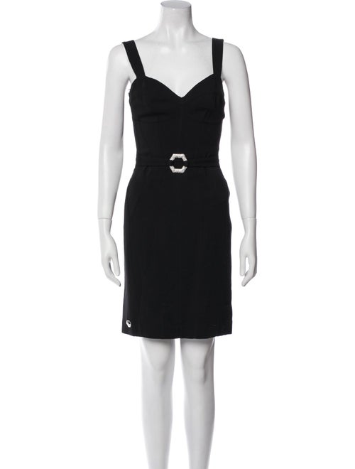 Philipp Plein V-Neck Mini Dress