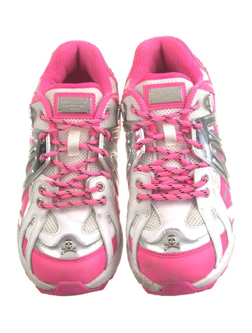 Philipp Plein Mesh Printed Sneakers