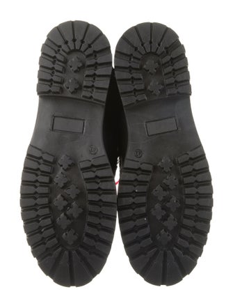 Philipp Plein Suede Combat Boots