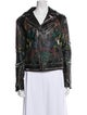 Philipp Plein Leather Biker Jacket