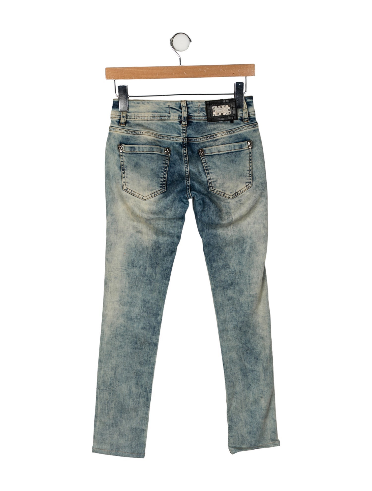 Philipp Plein Mid-Rise Skinny Leg Jeans