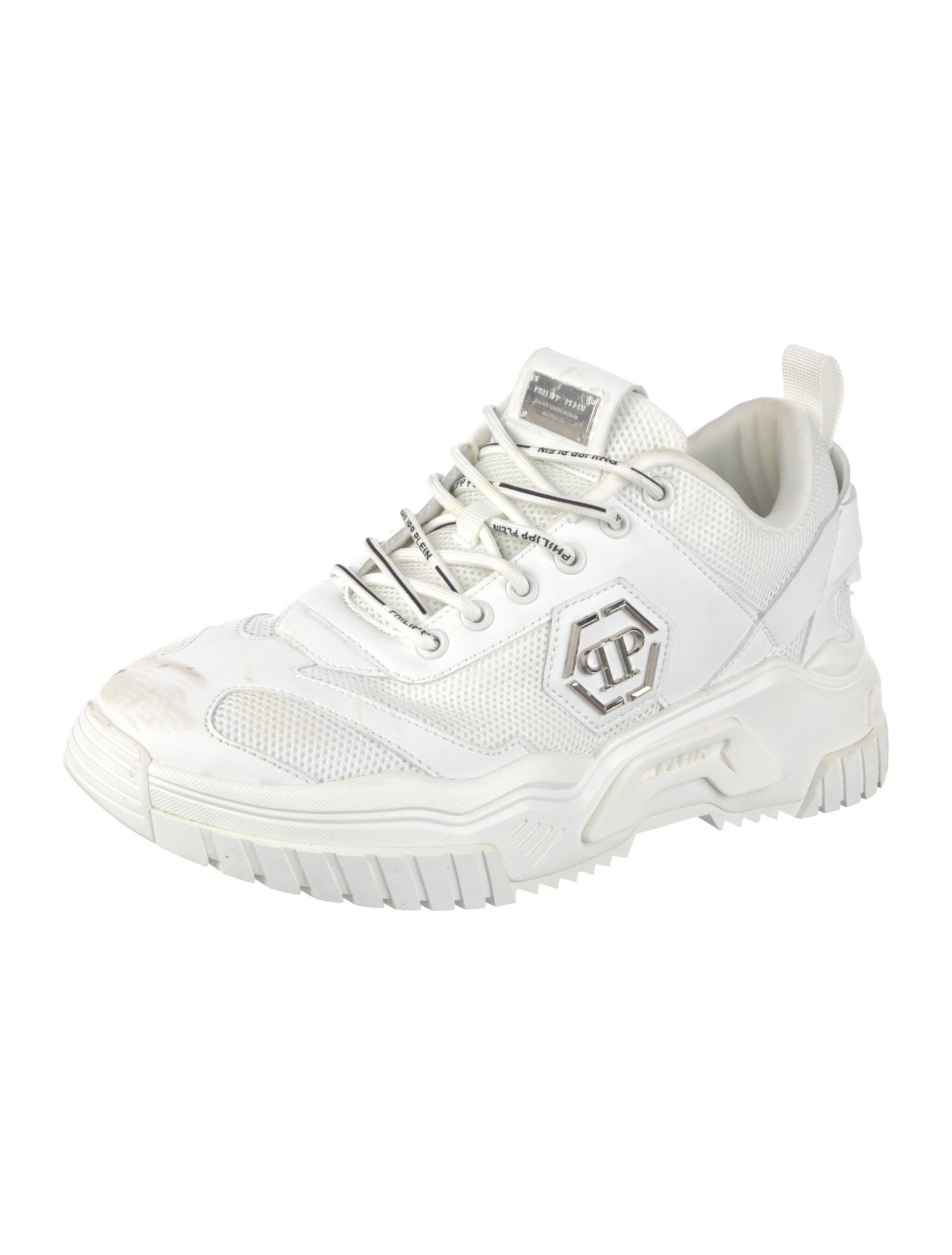 Philipp Plein Leather Sneakers