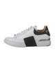 Philipp Plein Leather Colorblock Pattern Athletic Sneakers