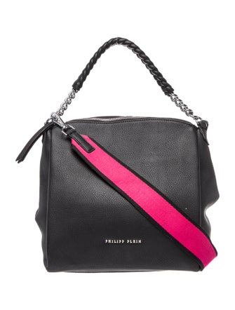 Philipp Plein Leather Shoulder Bag