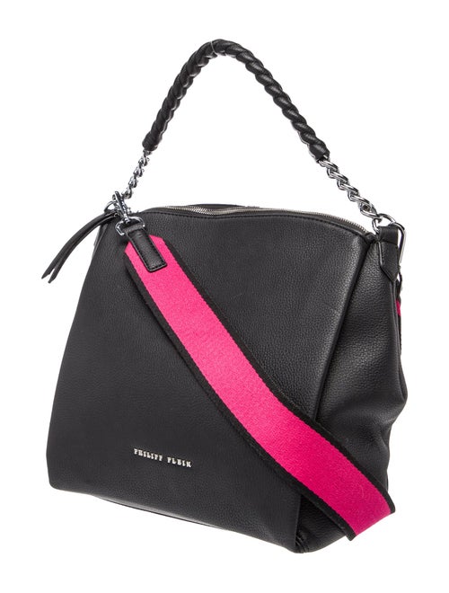 Philipp Plein Leather Shoulder Bag