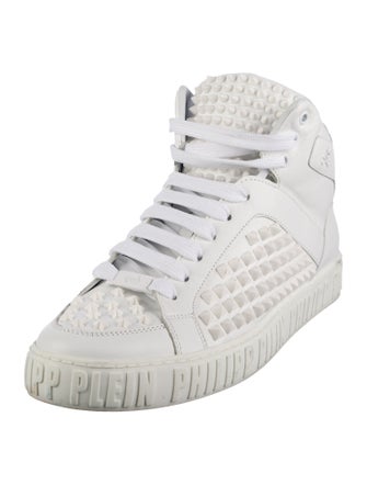 Philipp Plein Leather Sneakers