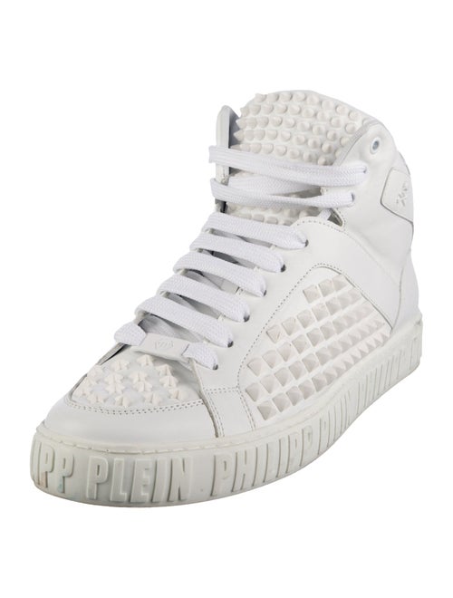 Philipp Plein Leather Sneakers