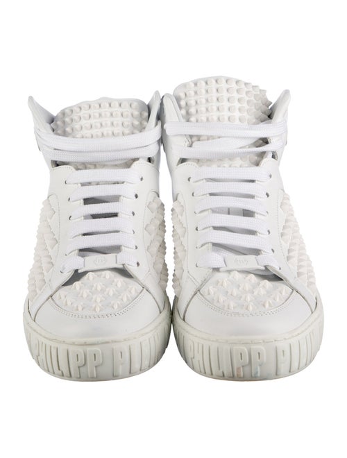 Philipp Plein Leather Sneakers