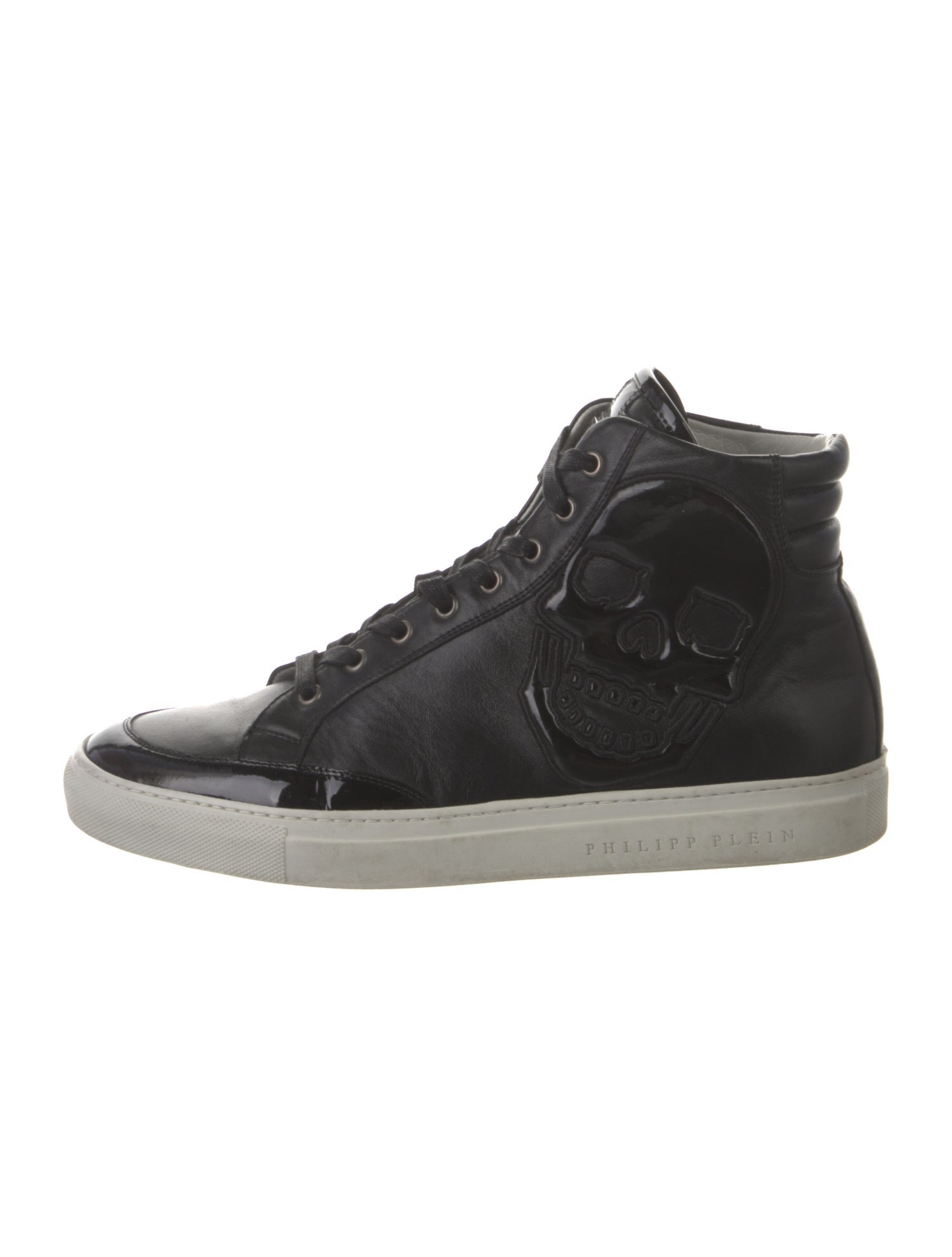 Philipp Plein Leather Sneakers