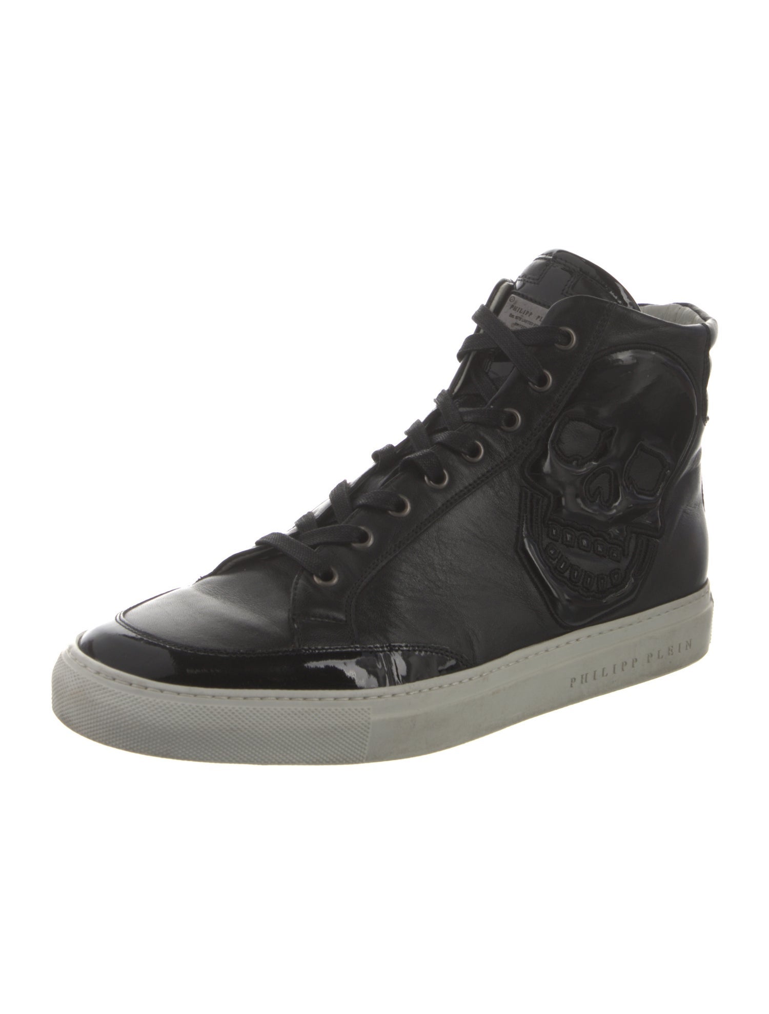 Philipp Plein Leather Sneakers