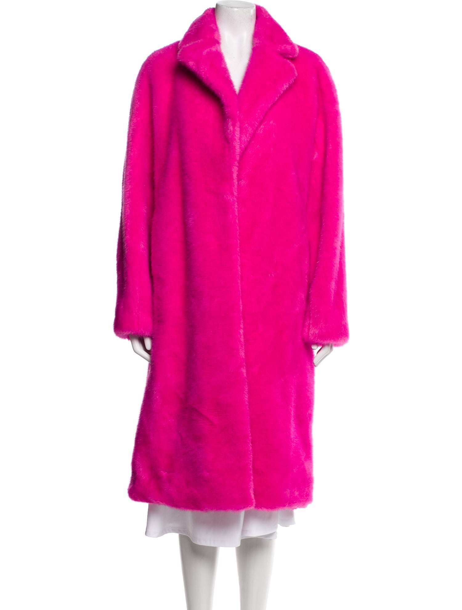 Philipp Plein Faux Fur Faux Fur Coat w/ Tags