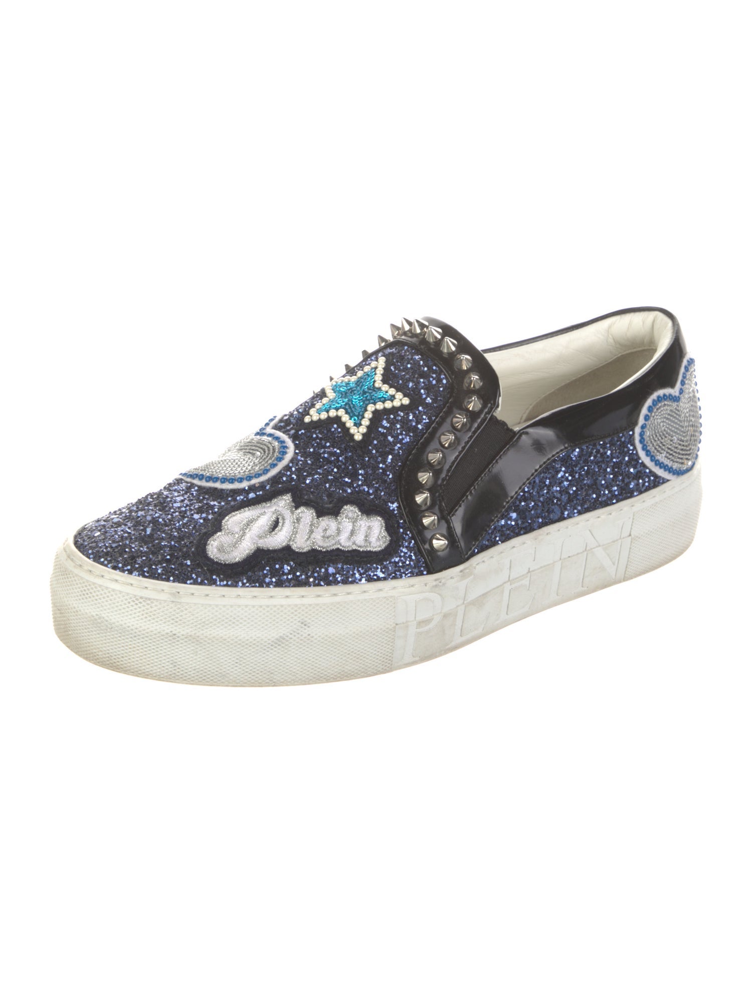 Philipp Plein Patterned Sneakers