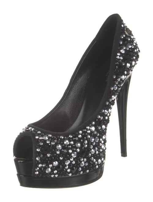 Philipp Plein Suede Pumps