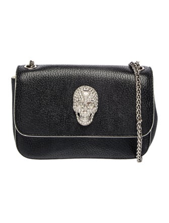 Philipp Plein Leather Crossbody Bag