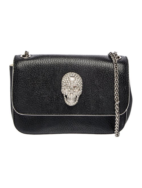 Philipp Plein Leather Crossbody Bag