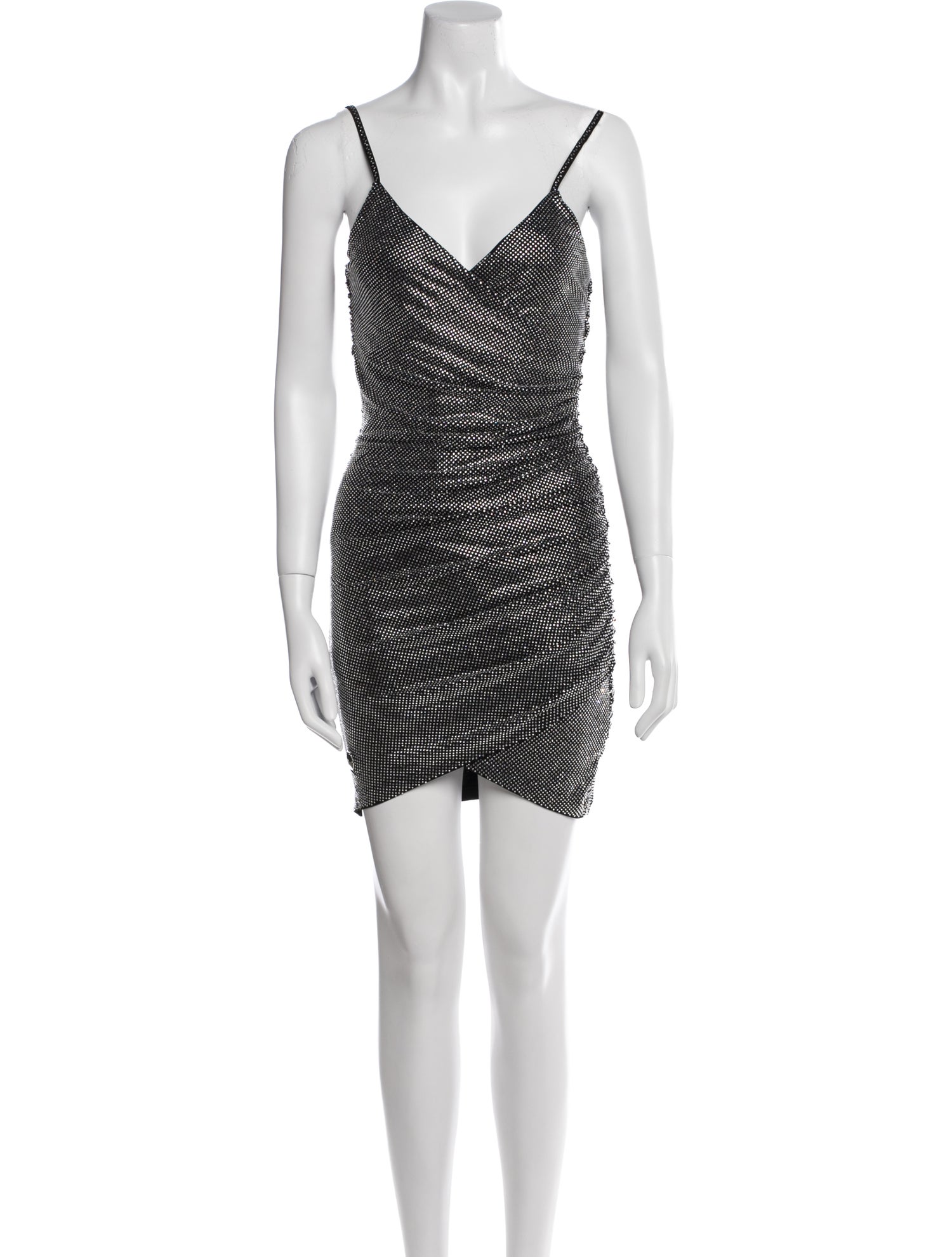 Philipp Plein V-Neck Mini Dress