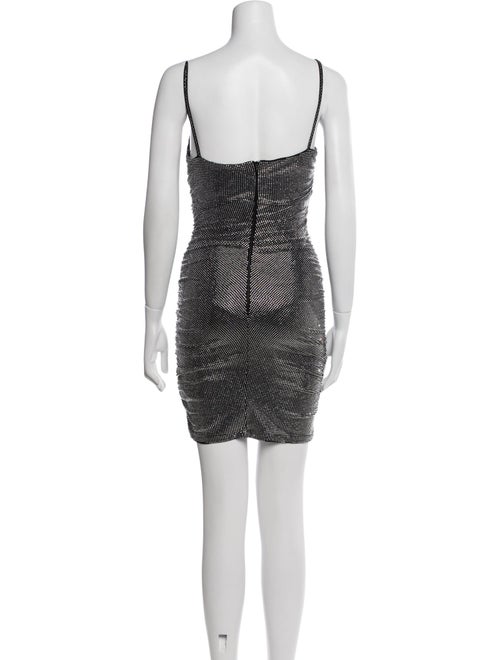 Philipp Plein V-Neck Mini Dress