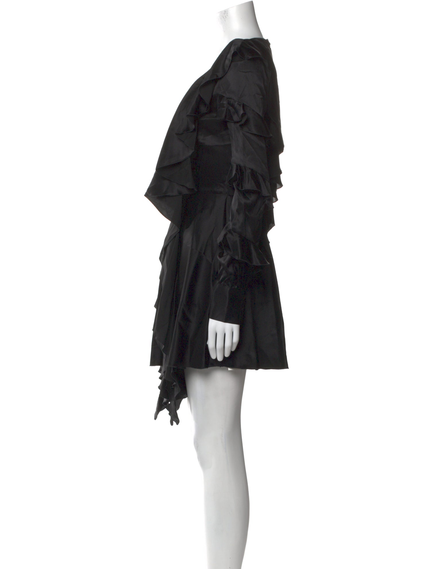 Philipp Plein Silk Mini Dress