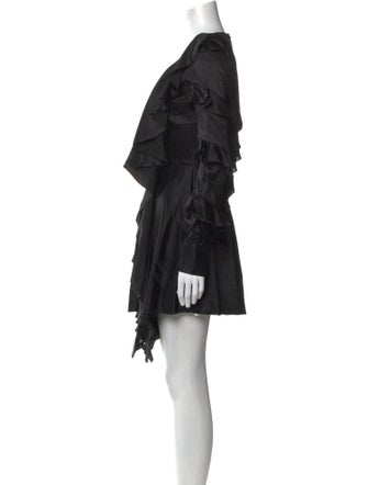 Philipp Plein Silk Mini Dress