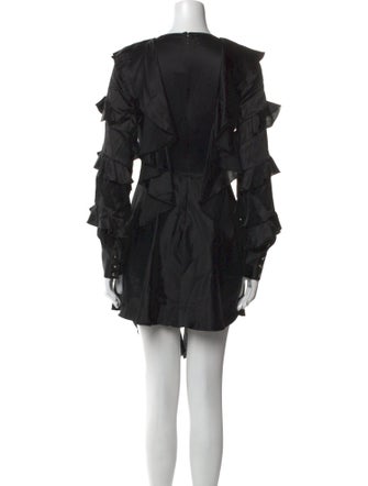 Philipp Plein Silk Mini Dress