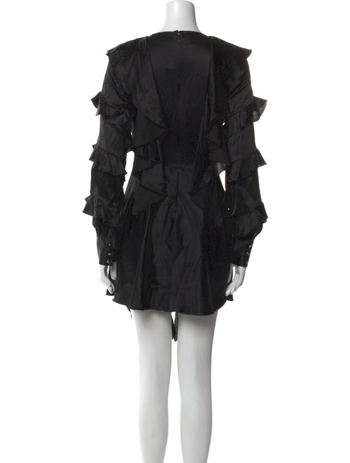 Philipp Plein Silk Mini Dress