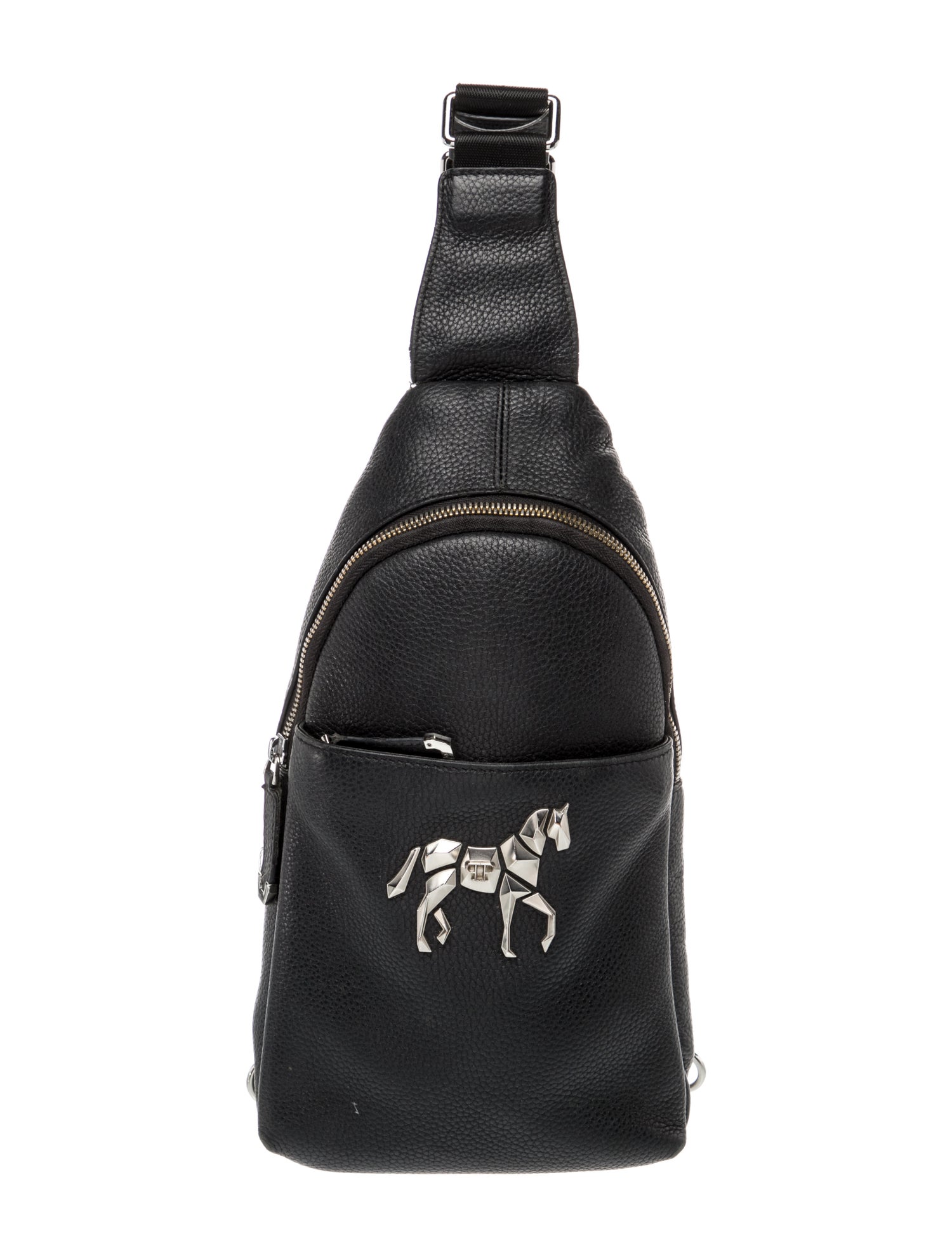 Philipp Plein Leather Backpack
