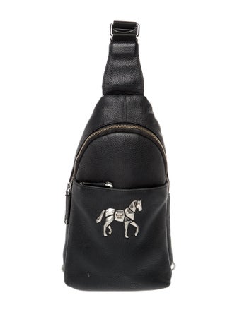 Philipp Plein Leather Backpack