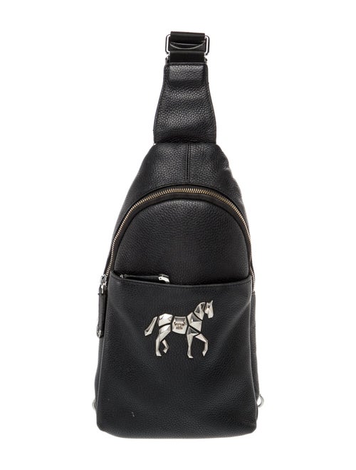 Philipp Plein Leather Backpack