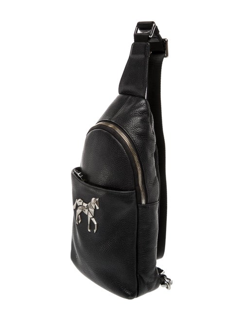 Philipp Plein Leather Backpack
