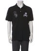 Philipp Plein Graphic Print Crew Neck Polo Shirt