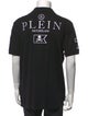 Philipp Plein Graphic Print Crew Neck Polo Shirt