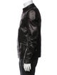 Philipp Plein Calf Leather Moto Jacket
