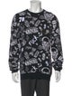 Philipp Plein Printed Crew Neck Pullover