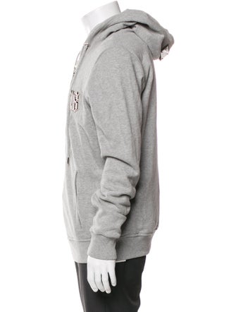 Philipp Plein Graphic Print Crew Neck Hoodie