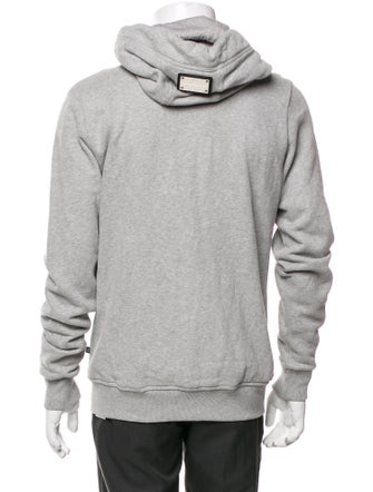Philipp Plein Graphic Print Crew Neck Hoodie