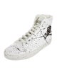 Philipp Plein Leather Printed Sneakers