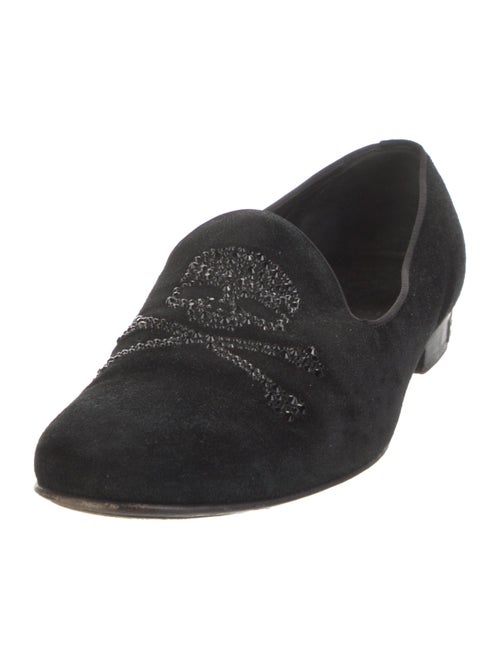Philipp Plein Suede Slippers
