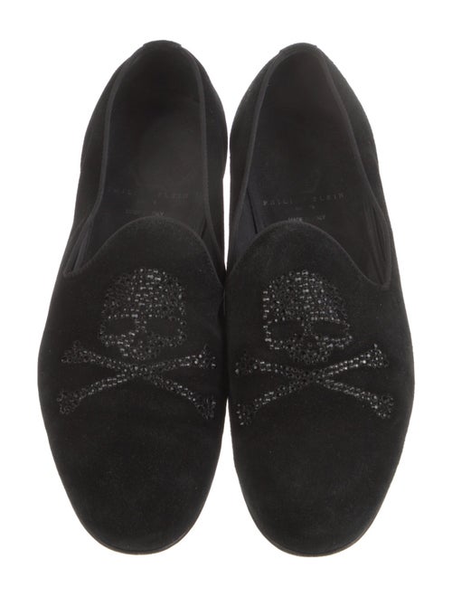 Philipp Plein Suede Slippers