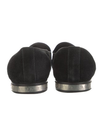 Philipp Plein Suede Slippers