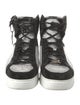 Philipp Plein Leather Animal Print Sneakers