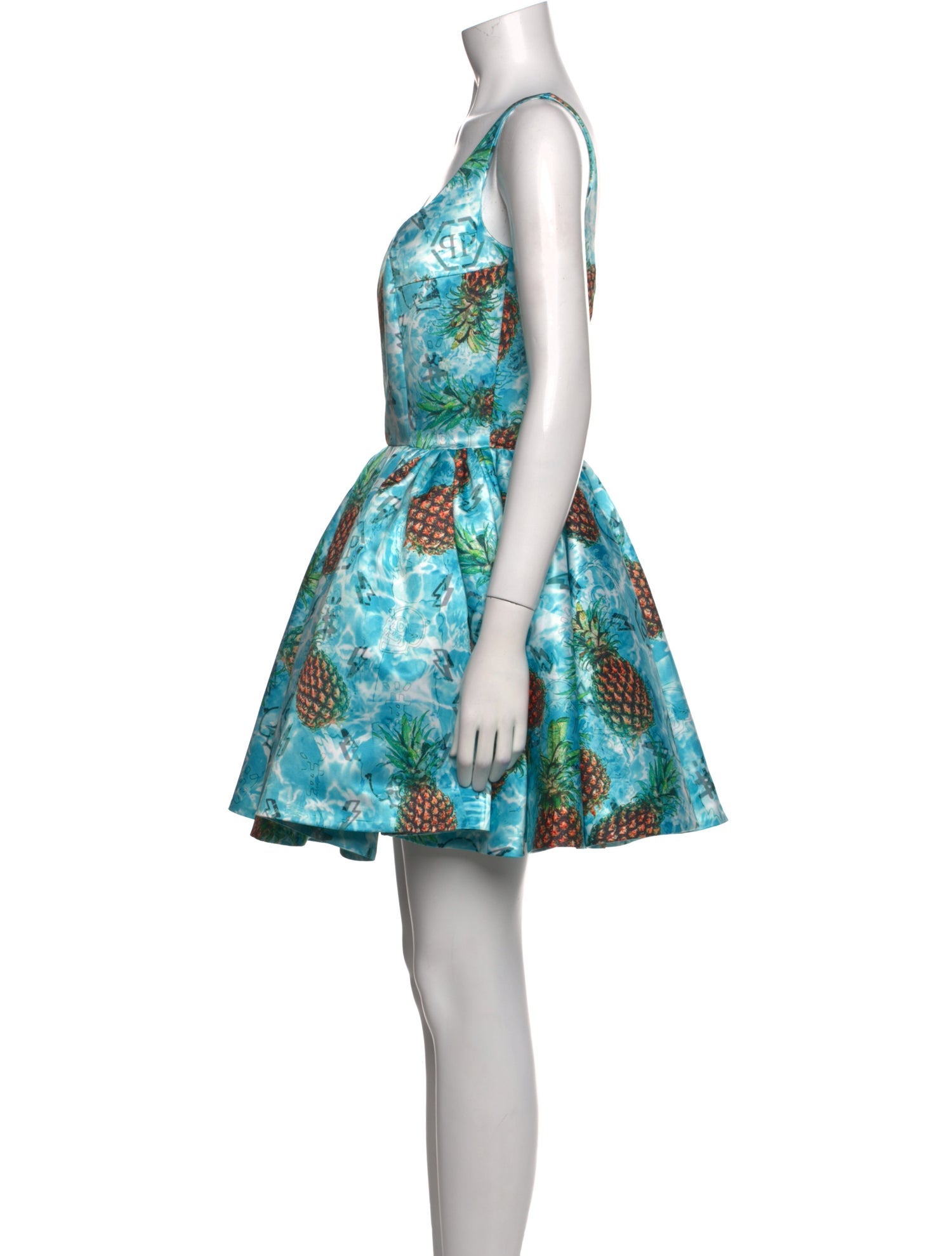 Philipp Plein Printed Mini Dress w/ Tags