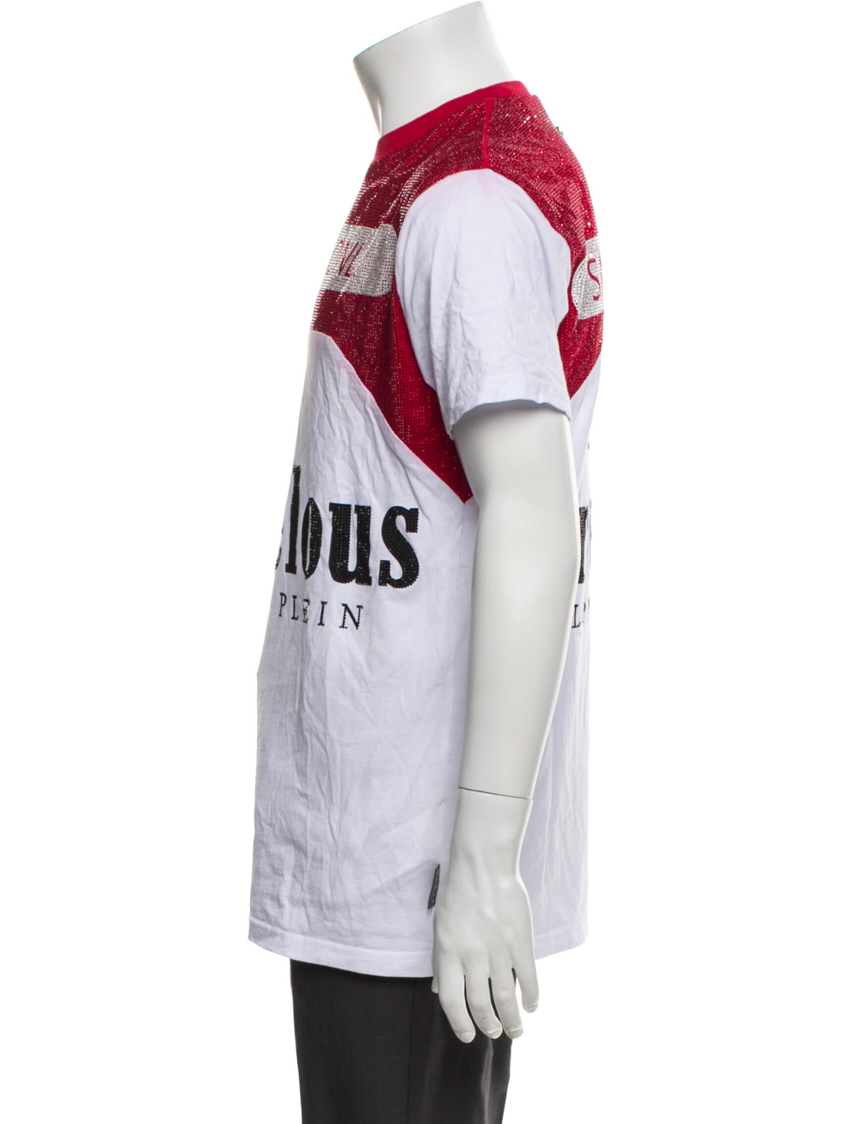 Philipp Plein Graphic Print Crew Neck T-Shirt