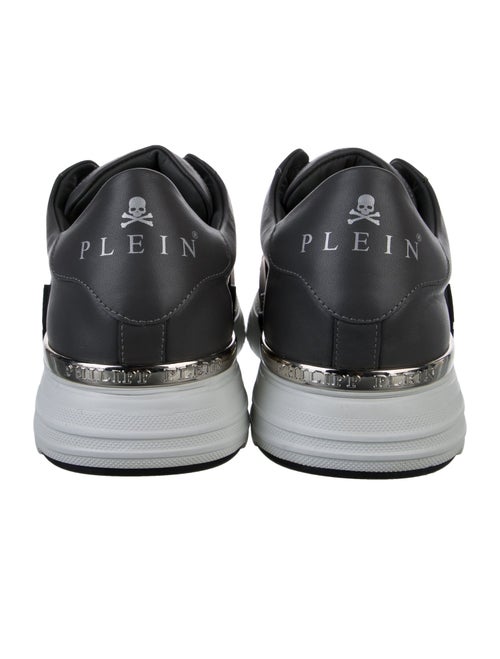Philipp Plein Leather Studded Accents Sneakers